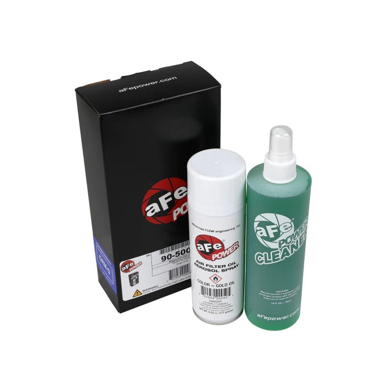aFe Power MagnumFLOW CHM Air Filter Restore Kit - Gold Aerosol Oil and Cleaner