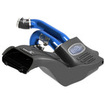 aFe POWER Momentum XP intake system with dual wrinkle-black aluminum tubes and Pro 5R filter for 2017-2020 Ford F-150
