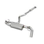 aFe POWER Takeda 2.5 inch 304 stainless steel cat-back exhaust system with muffler and resonator for Subaru Crosstrek.