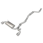 aFe POWER Takeda 304 stainless steel cat-back exhaust system with dual polished tips for 2021-2024 Toyota GR Supra 2.0L