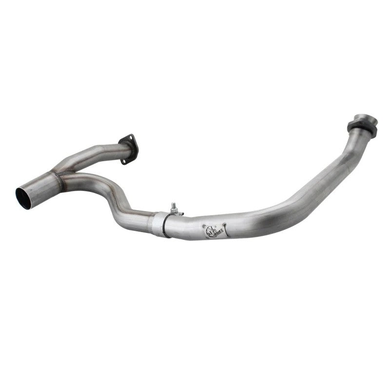 aFe Power Twisted Steel stainless steel Y-pipe with merged collector and OE flanges for 2012-2018 Jeep Wrangler V6-3.6L