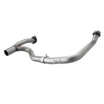 aFe Power Twisted Steel stainless steel Y-pipe with merged collector and OE flanges for 2012-2018 Jeep Wrangler V6-3.6L