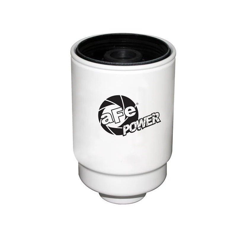 aFe ProGuard D2 two-piece fuel filter set for 2011-2017 Ford F-250 and F-350 6.7L diesel trucks.