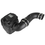aFe POWER Quantum cold air intake system with black roto-molded housing and Pro DRY S oil-free air filter.
