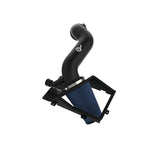 aFe POWER Rapid Induction intake kit with wrinkle-black aluminum tube and blue Pro 5R filter for VW GTI MKVIII
