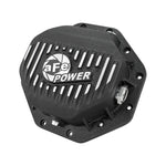 aFe Power Pro Series black machined aluminum rear differential cover for Corporate 9.25 12-bolt axles.