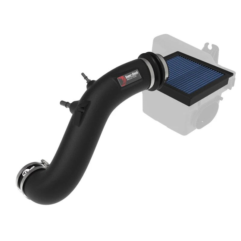 aFe POWER Super Stock Induction System with XLPE intake tube and blue Pro 5R filter for 2015-2020 Ford F-150 V8-5.0L