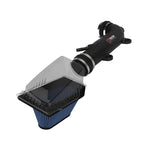 aFe Power Super Stock Induction System with XLPE tube and blue Pro 5R filter for Jeep Wrangler and Gladiator V6-3.6L.