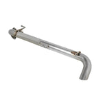 aFe Takeda 2.5 inch 304 stainless steel muffler-delete axle-back exhaust for 2018-2023 Subaru Crosstrek and Impreza.