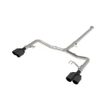 aFe Takeda 304 stainless steel axle-back exhaust system with quad carbon fiber tips for 2021-2024 Kia K5 GT