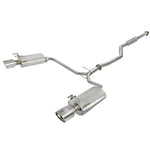aFe Takeda Exhaust Cat-Back 13-14 Honda Accord Coupe EX-L V6 3.5L 304SS