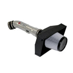Polished aluminum Takeda Stage-2 air intake system with Pro DRY S filter for 2003-2006 Infiniti G35 V6-3.5L