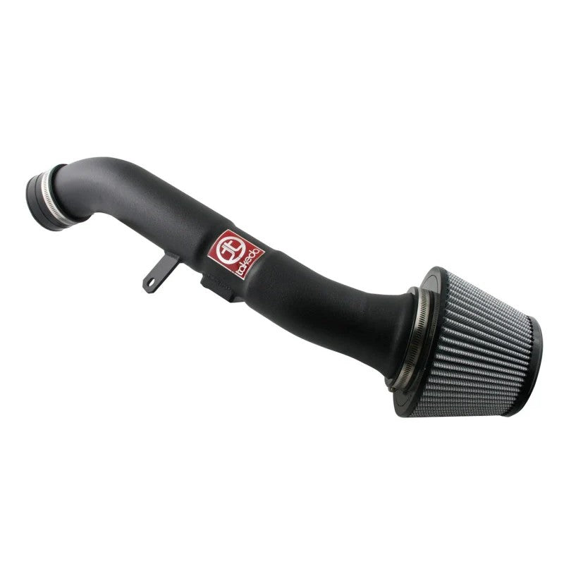 aFe Takeda Stage-2 black wrinkle-finish aluminum air intake system with oil-free Pro DRY S filter for V6-3.5L engines