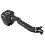 aFe Takeda Momentum GT intake system with black roto-molded housing, clear sight window, and blue Pro 5R air filter.