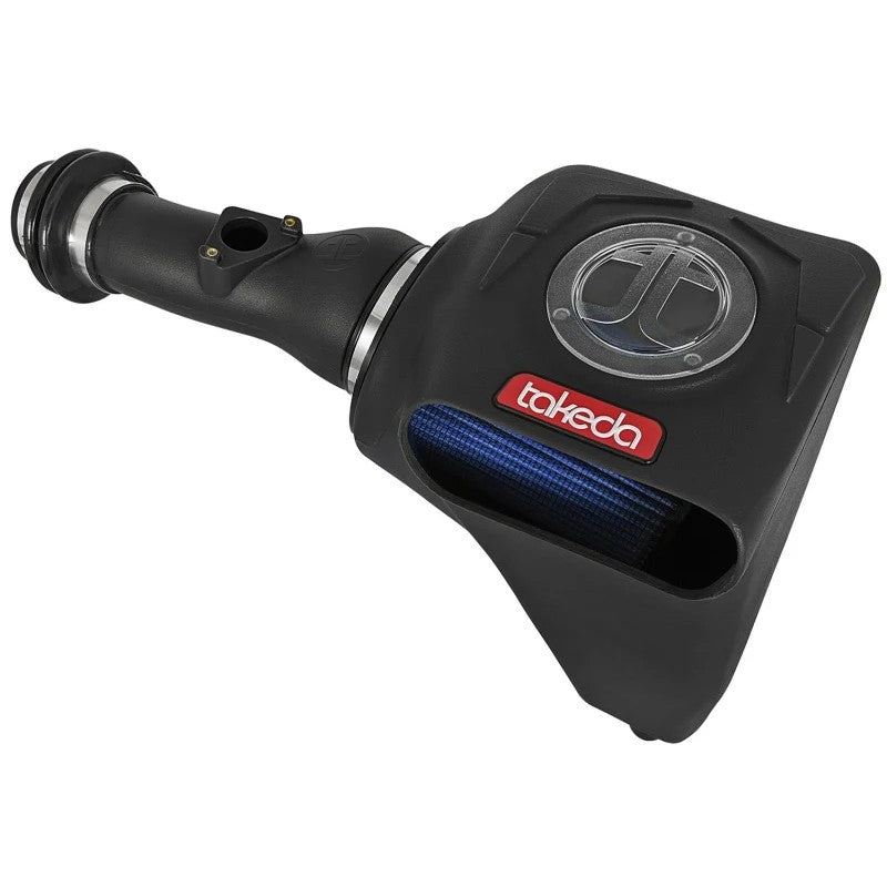 aFe Takeda Momentum GT Pro 5R cold air intake with black roto-molded housing and oiled filter for 2017-2020 Honda Civic Si