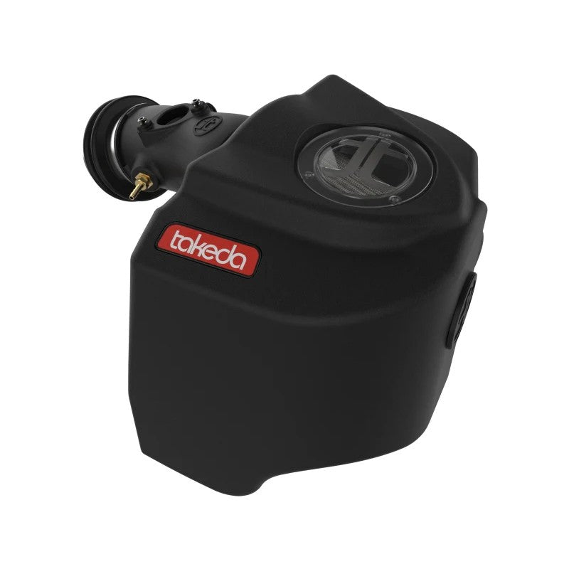 aFe Takeda Momentum intake system with sealed black XLPE housing and clear sight window for 2019-2025 Toyota RAV4