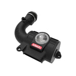 aFe Takeda Momentum cold air intake system featuring a black XLPE housing, clear inspection window, and Pro DRY S filter.