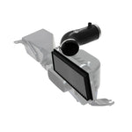 aFe Takeda Super Stock induction system with black 3-ply silicone intake tube and Pro DRY S oil-free air filter.