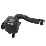 aFe Momentum GT cold air intake system with black XLPE housing, clear sight window, and Pro 5R performance filter.