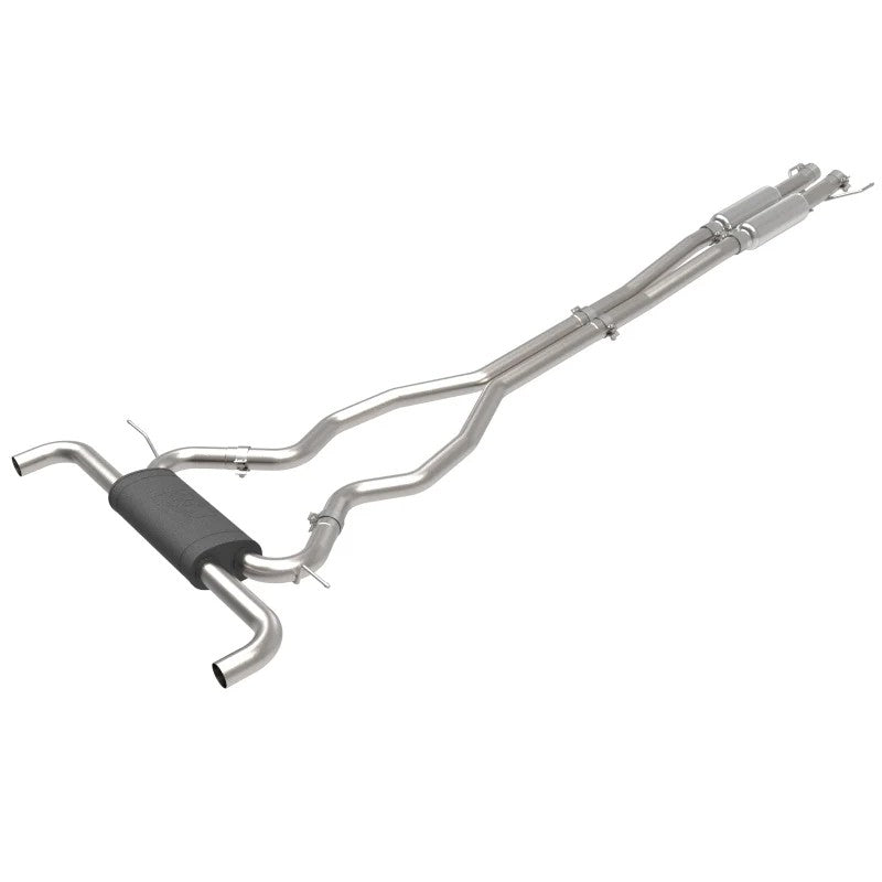 aFe Vulcan Series 2.5 inch 304 stainless steel cat-back exhaust system for Ford Edge Sport and ST V6-2.7L models