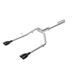 aFe Vulcan Series 304 stainless steel cat-back exhaust system with quad black tips for 2020-2025 Jeep Gladiator JT.