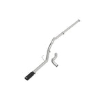 aFe Vulcan Series 3-inch 304 stainless steel DPF-back exhaust system with a black clamp-on tip for Mercedes-Benz Sprinter.