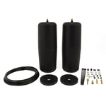 Air Lift 1000HD molded polyurethane rear air springs, air lines, and installation hardware for Ram 1500.