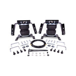 Air Lift LoadLifter 5000 air spring kit with heavy-duty bellows, steel roll plates, and vehicle-specific mounting brackets.