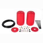 Air Lift 1000 Series air springs and installation hardware for Nissan Pathfinder coil springs.
