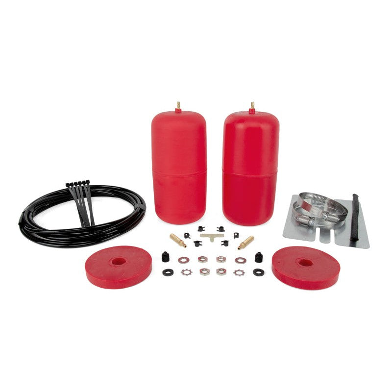 Air Lift 1000 red polyurethane air springs with air lines and hardware for 2022-2026 Ford Maverick.