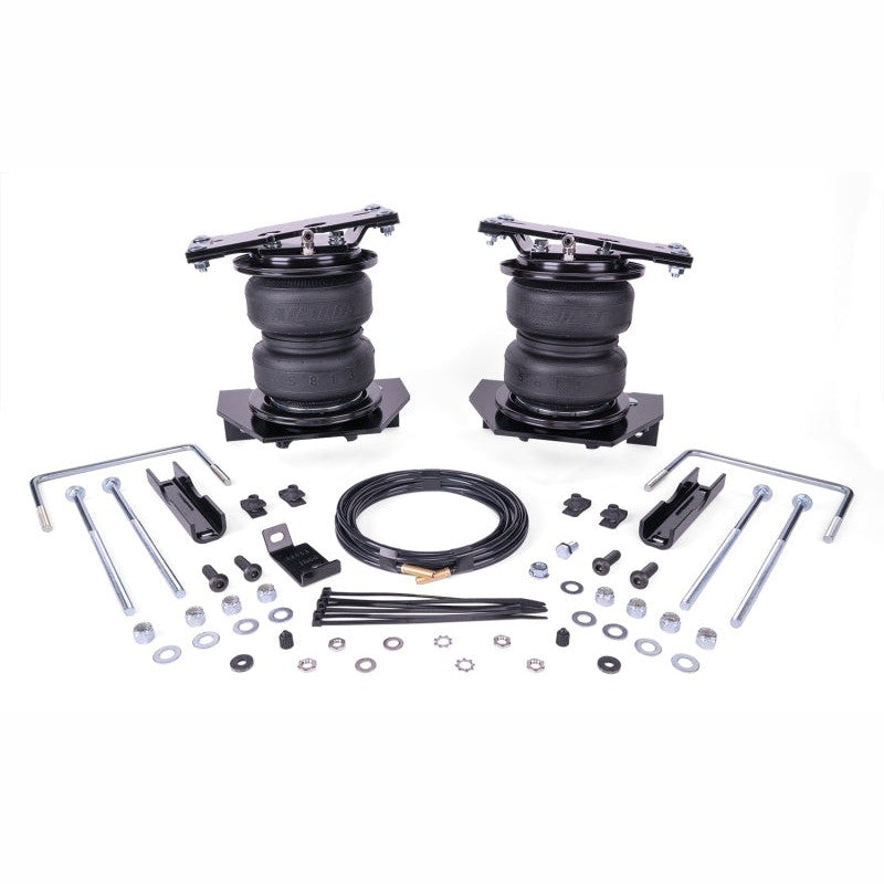 Air Lift LoadLifter 5000 Ultimate air spring kit featuring internal jounce bumpers and black powder-coated brackets.