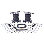 Air Lift LoadLifter 5000 air spring kit including bellows, roll plates, and mounting brackets for Ford Super Duty SRW