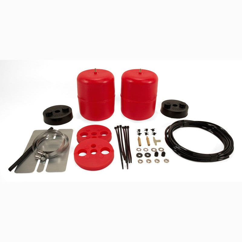 Air Lift 1000 polyurethane air springs and installation hardware for 2018-2026 Jeep Wrangler JL models.