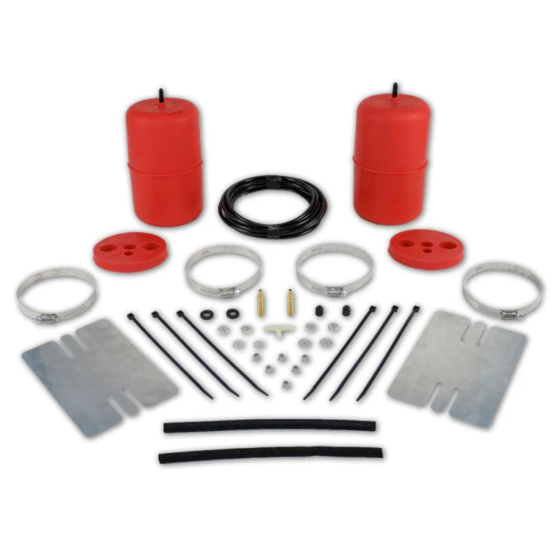 Air Lift 1000 red molded polyurethane air springs with air lines and hardware for 2007-2018 Jeep Wrangler