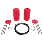 Molded polyurethane Air Lift 1000 air springs with installation hardware and air lines for Dodge Durango.
