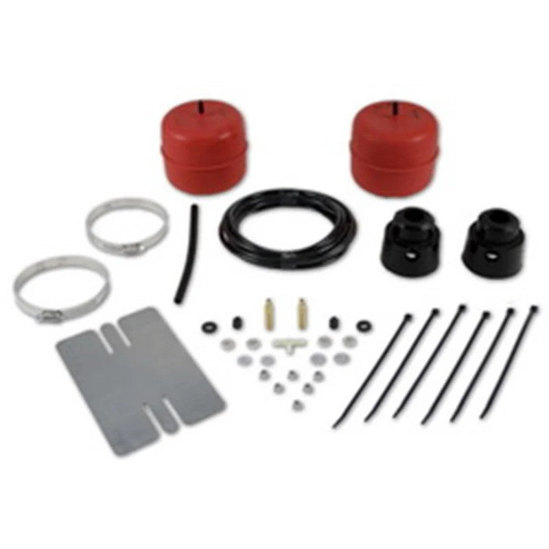 Air Lift 1000 series polyurethane air helper springs with air lines and hardware for Jeep Grand Cherokee.