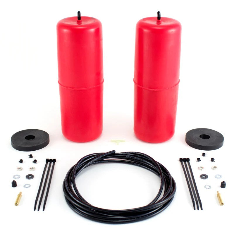 Air Lift 1000 molded polyurethane air springs with air line and mounting hardware for Ram 1500.