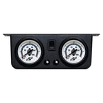 Black Air Lift dual gauge panel assembly for air suspension systems