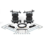 Air Lift LoadLifter 5000 air spring kit components including heavy-duty bellows and brackets for 2020-2022 Ford Super Duty.