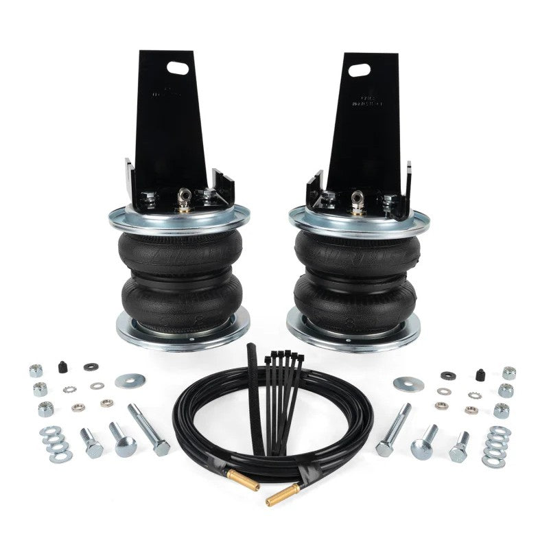 Air Lift LoadLifter 5000 air spring bellows and mounting hardware for 2000-2005 Ford Excursion.