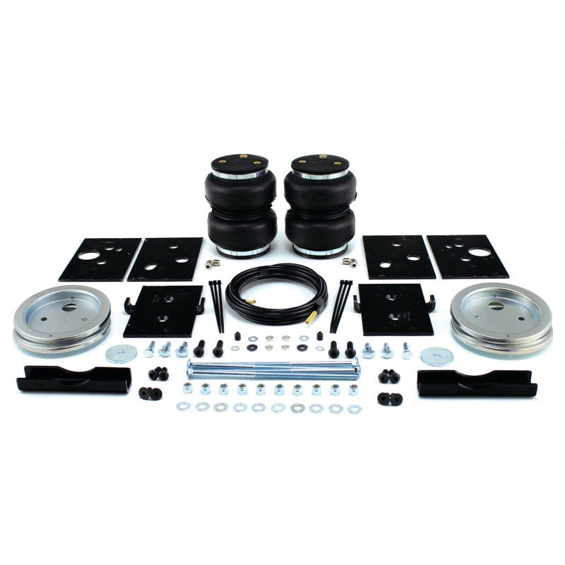 Air Lift LoadLifter 5000 air spring kit featuring heavy-duty bellows, mounting brackets, and air lines.