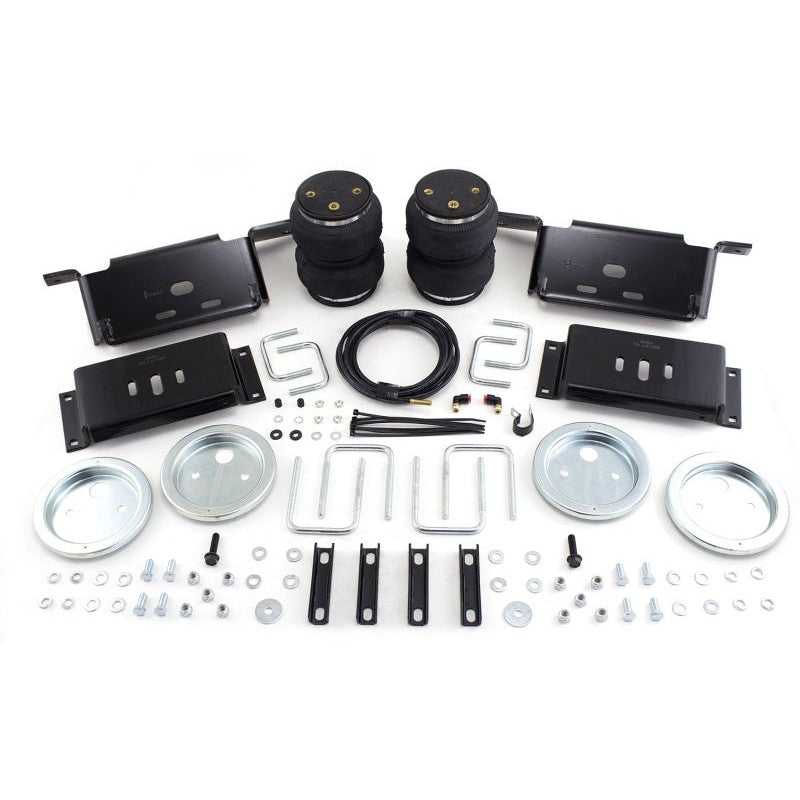 Air Lift LoadLifter 5000 air spring kit with reinforced bellows and heavy-duty brackets for Ford F-Series Super Duty trucks.