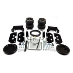 Air Lift LoadLifter 5000 Ultimate rear air spring kit featuring internal jounce bumpers and steel mounting brackets.