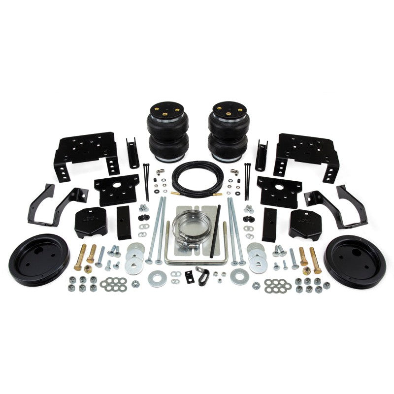 Air Lift LoadLifter 5000 Ultimate rear air spring kit with internal jounce bumpers and brackets for Ford Super Duty.