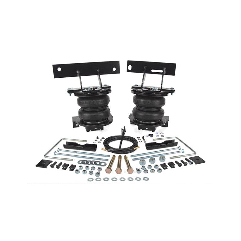 Air Lift 57580 LoadLifter 7500 XL Ultimate kit with 7-inch double-convoluted air springs and mounting brackets.