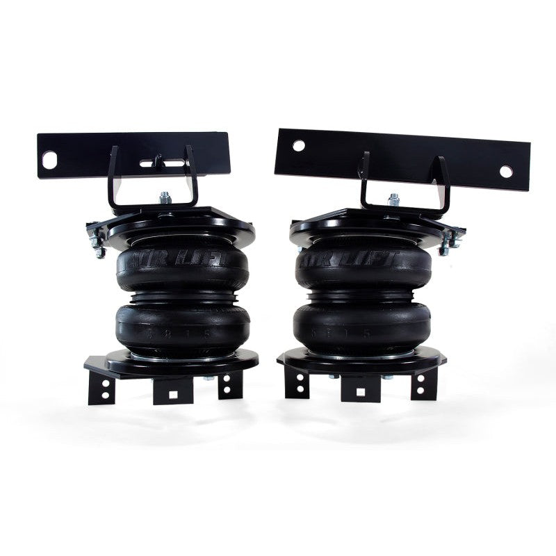 Air Lift LoadLifter 7500XL Ultimate air spring kit with 7-inch bellows and internal jounce bumpers for Ford Super Duty.