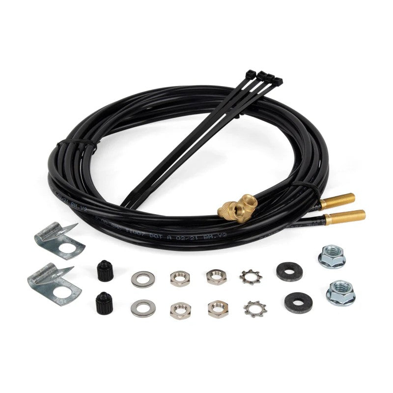Air Lift P-30 replacement air line hose kit with pneumatic tubing and mounting hardware for rear air springs.