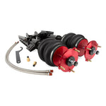 Air Lift Performance front air suspension struts with double-bellow air springs and monotube shocks for Tesla Model 3 and Y.