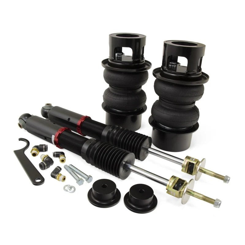 Air Lift Performance rear air suspension kit 78665 with double-bellow air springs and adjustable threaded dampers