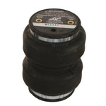Air Lift 50297 bellows-style replacement air spring with reinforced rubber and black Zytel endcaps.